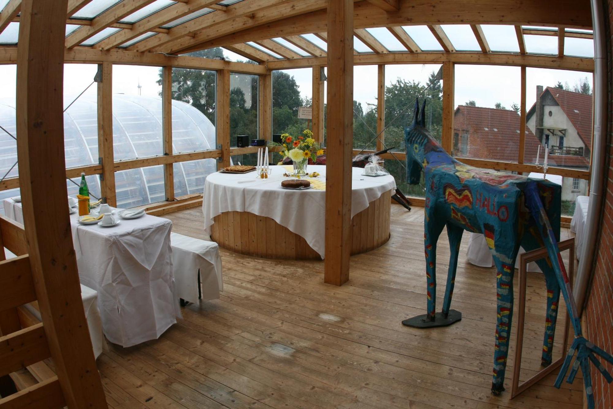 Gutshaus mit Seeblick - ökologisch&nachhaltig Lubow Exterior foto